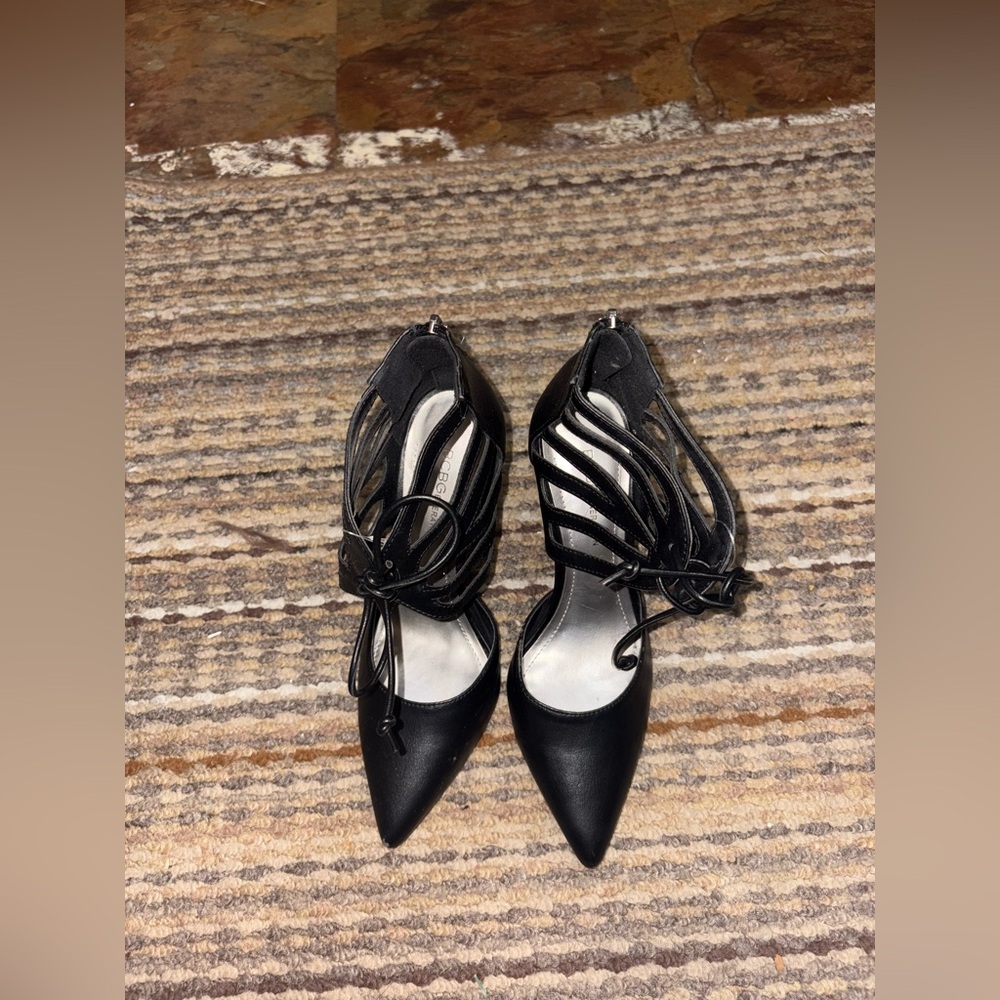 BCBGeneration Black Heels